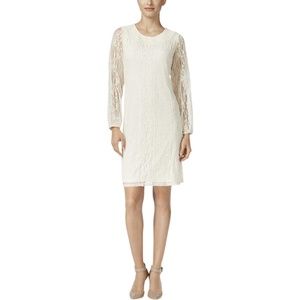 NWT Style & Co Women's Size XS Ivory Lace Illusion